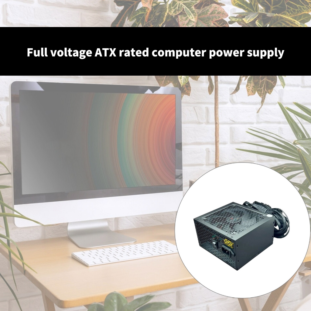 Tizuqe 550W/650W/750W Power Supply Unit with Cooling Fan For Computer Component Mining Machine