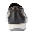 thumbnail image 4 of Walking Cradles Wc Orleans Women Casual Sneaker In Black/bone Snakeprint Leather, 4 of 6