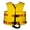 Yellow, variant on TRC Recreation Super Soft Medium USCG Approved Child Vinyl Vest, Fierce Green