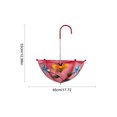 thumbnail image 3 of Metal Umbrella Hanging Planter Handmade Inspirational Wall Decor for Home Garden Office, 3 of 9