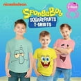 thumbnail image 7 of Nickelodeon SpongeBob SquarePants Boys T-Shirts, Toddler Kids Clothes, Green/Yellow/Pink, 3 Pack, 7 of 7