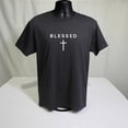 thumbnail image 3 of Christian Faith – Blessed Cross T-Shirt – Religious Gift, 3 of 4