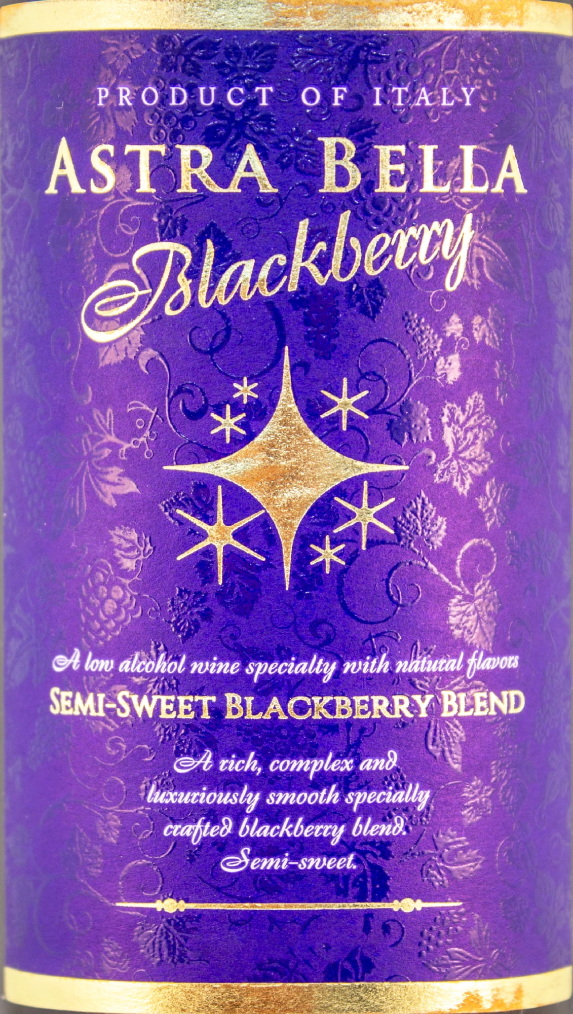 Astra Bella Semi-Sweet Blackberry Italian Red Blend Wine 750ml