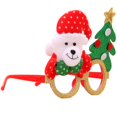 thumbnail image 2 of Accesorios para gafas de Navidad perfecl Regalos Decoración con purpurina PC, 2 of 8