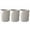 B, variante sur Grande Capacité Poubelle Moderne pour Maison Cuisine Salon et Salle de Bain Design Ouvert Élégant Élimination Facile 3 Pcs