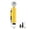 A1(1PC/Yellow), variant on Ktoot Ball Pump with Pressure Gauge Dual Action Sports Ball Pump with Needle Air Inflation Hand Pump for Basketball Soccer Football