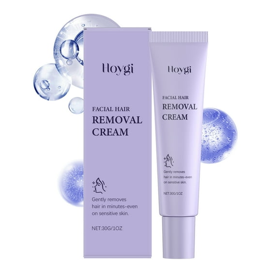 Hoygi Mild Daily Facial Hair Removal Cream Gentle Formula for Smooth Radiant Skin 30g