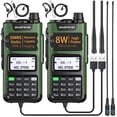 thumbnail image 1 of Radio portátil GMRS Baofeng GM-15 Pro, 8 W, largo alcance, paquete de 2, 1 of 8