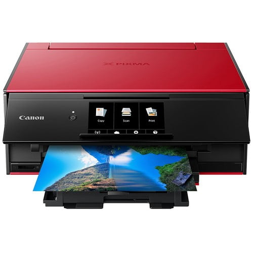 Canon PIXMA TS9120 Wireless AllinOne Inkjet Printer (Red)