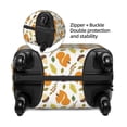 thumbnail image 6 of Uemuo Squirrel Eating Nuts Printed Washable Luggage Cover - Fashion Suitcase Protector Fits 18-32 Inch Luggage -, 6 of 9