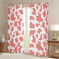 thumbnail image 2 of Homewish Farmhouse Bull Print Blackout Curtains Set of 2 (52x84 Each) for Teens Female Men,Abstract Geometric Window Curtains,Rustic Animal Cow Cattle Curtains and Drapes,Breathable Home Decor, 2 of 6