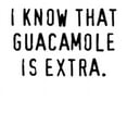 thumbnail image 2 of CafePress - Guacamole Is Extra Infant Bodysuit - Baby Light Bodysuit, Size Newborn - 24 Months, 2 of 4