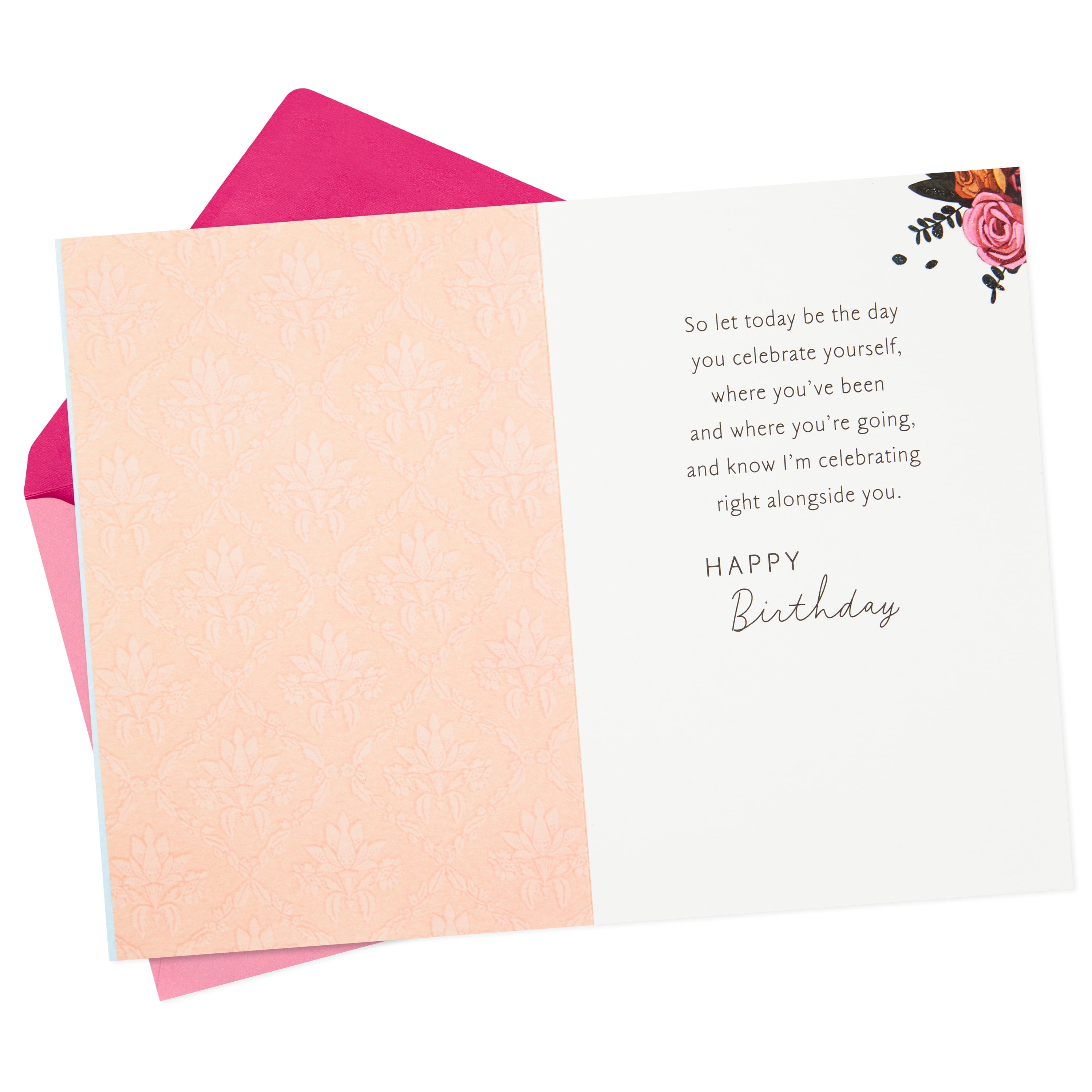 Hallmark Mahogany Birthday Greeting Card for Her (Woman with Crown of Flowers)