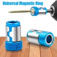 thumbnail image 2 of MesaSe 3pcs 3-Piece Magnetic Bit Holder Set with Strong Alloy Rings for Phillips Bits - Non-Slip Electric Screwdriver Bits, 2 of 6