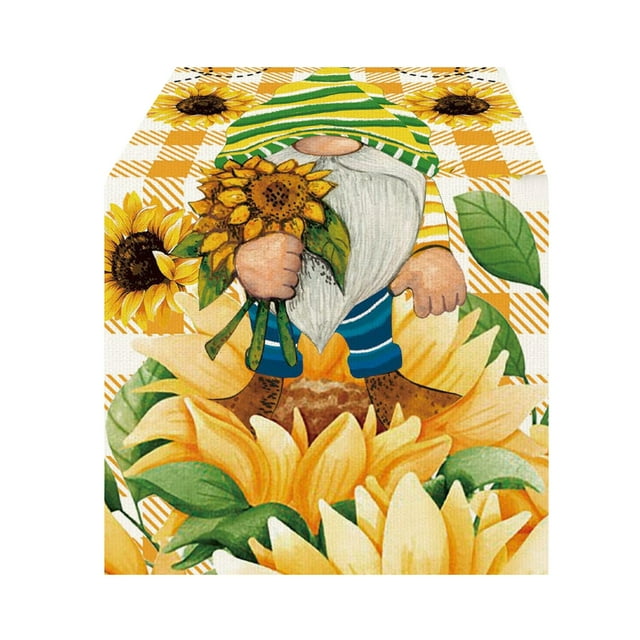 Under 10 Table Cloth Summer Festival Cute Table Flag Decoration Cloth Table Runners