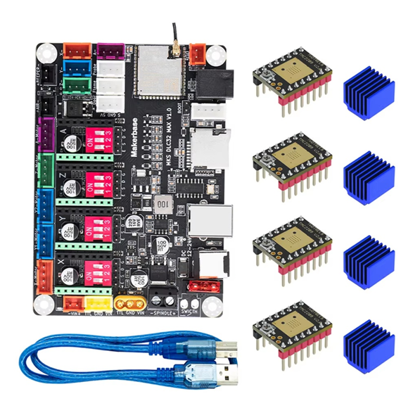 MKS DLC32 MAX Motherboard Lasers Engraving Machine 4 Controller for CNC Woodwork Engraver Parts