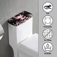 thumbnail image 3 of ZIATUBLE Axolotl Toilet Water Tank Cover Cherry Blossom Toilet Cover Lid Protective Cover 2 Pcs Reusable Toilet Tank Lid Covers for Bathroom Standard Toilet Tank Cover Fits Most Toilet Tanks, 3 of 5