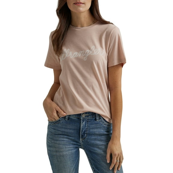 Wrangler® Women's Regular Fit Short Sleeve Tee