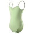 thumbnail image 3 of Vrotazzy Elegant Girls Ballet Romper Jumpsuit with Tutu Skirt for Performances and Everyday Play Comfortable Leotard-Style -Piece Outfit for 1-14Y Girls, 3 of 5