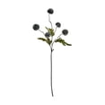thumbnail image 2 of KGJQ Artificial Pompon Mum, 5 Heads Faux Mini Chrysanthemums Ball, Small Fake Flower Stem for Vase Filler, DIY Bouquet, Autumn Table Centerpiece, Flower Arrangements, 2 of 8
