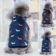 thumbnail image 1 of Dog Winter Jacket, Waterproof Windproof Dog Winter Vest Super Warm Polar Fleece Dog Winter Clothes with Smooth Zipper Closure for Small Medium Large Dogs, 1 of 8