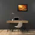 thumbnail image 4 of Fasani 24x18 Black Modern Framed Museum Art Print Titled - Still-Life WITH FRUITS I, 4 of 5