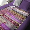 thumbnail image 4 of LHSHID Godmother Gifts from Godchild Godmother Birthday Gift God Mother Gifts for Women Christian Gifts for Godmother from Goddaughter or Godson Baptism Gifts Throw Blankets 30"x40", 4 of 7
