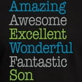 thumbnail image 3 of CafePress - Son Amazing Fantasti Men's Fitted T Shirt (Dark) - Men's Fitted T-Shirt, 3 of 4