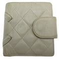 thumbnail image 2 of Pre-Owned Chanel Women's Bi-fold Wallet Leather Grey (Fair), 2 of 8