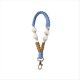 thumbnail image 1 of 6 Piezas Correa de Muñeca para Teléfono de Macramé Bohemio, Cordón para Teléfono Celular con Lengüeta de Sujeción, Dije para Pulsera con , Cadena para Teléfono Antipérdida, 1 of 5