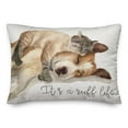 thumbnail image 2 of Creative Products Ruff Life 14x20 Spun Poly Pillow, 2 of 3