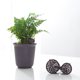thumbnail image 4 of Ounissouiy Cesta con tapa de fertilizante, suministros de jardinería para el hogar, soporte de almacenamiento pequeño, caja de malla, contenedor Jardín y Patio café 2.8*5 cm, 4 of 6