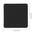 thumbnail image 2 of LABELEPH 100Pcs Square Black Paper Brooch Pin Cards for Displaying Jewelry 2.75X2.75X0.04In, 2 of 8