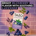 thumbnail image 3 of TAZO Calming Tea for Stress Relief, Stress Unwind — Lemon Balm Lavender Chamomile, Blueberry Flavor Herbal Tea, 16 Tea Bags, 3 of 8