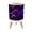 Color 3, variant on Futuristic Small Trash Can with Lid Neon Hexagon Glowing Futuristic Geometric 1.8 Gallon Dog Proof Trash Can Round Garbage Can Waste Bin Wastebasket for Bathroom Bedroom Living Room