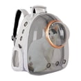 thumbnail image 4 of Transportín para Mascotas, Bolsa para Mascotas con Lados Rígidos, Mochila con gris Yuyangstore Transportín de viaje para mascotas, 4 of 8
