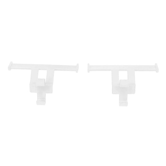 Qukaim 1 paire de sabots avec trou pour queue de sandales, décoration d'aile de queue, pantoufles en ABS, décoration de queue d'aileron de queue, ornement, blanc, 60_x_180_cm, Acrylonitrile butadiène