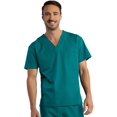 thumbnail image 1 of Red Panda Unisex V-Neck Solid Scrub Top, 1 of 1