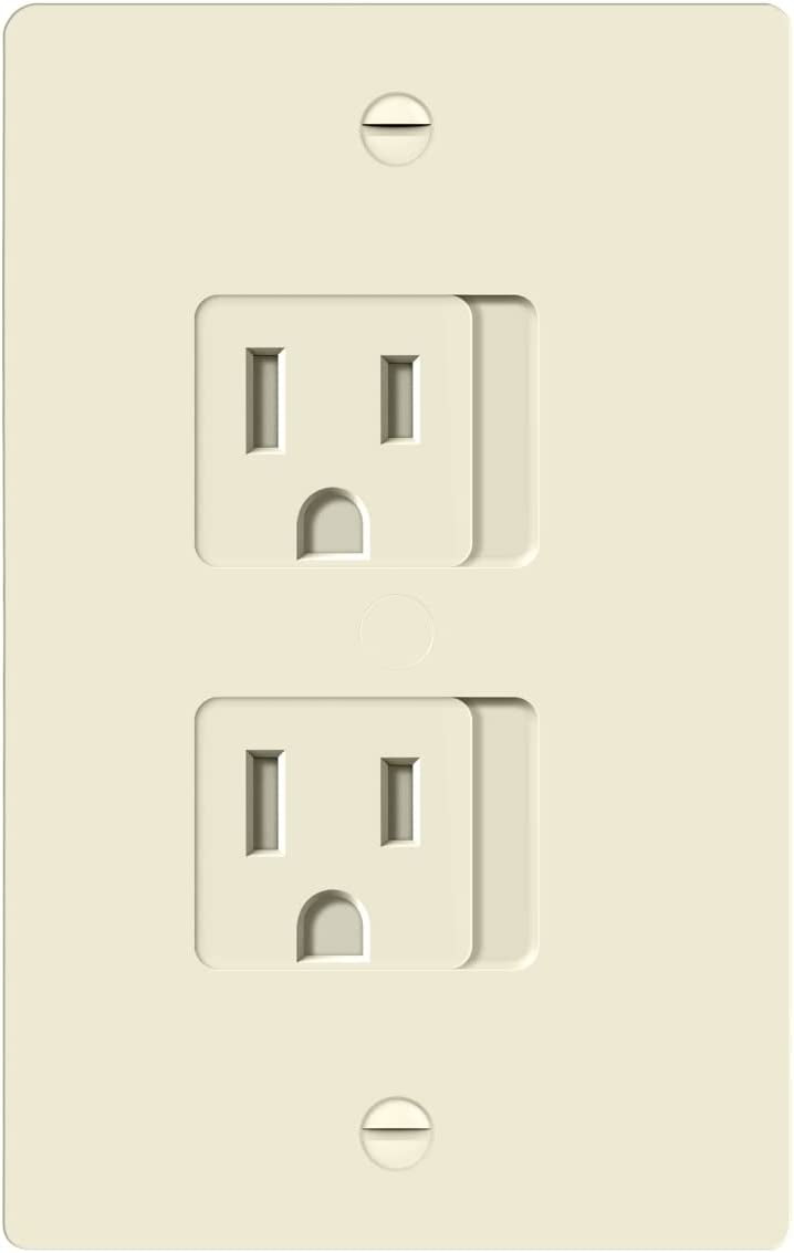 ENERLITES Child Proof Outlet Cover, SelfClosing, Fits Both Duplex and