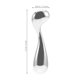 thumbnail image 2 of 1Pair Stainless Steel Water Drop Stud Earrings for Women Stylish Dangle, 2 of 4