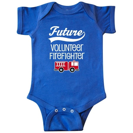 

Inktastic Future Volunteer Firefighter Gift Baby Boy or Baby Girl Bodysuit