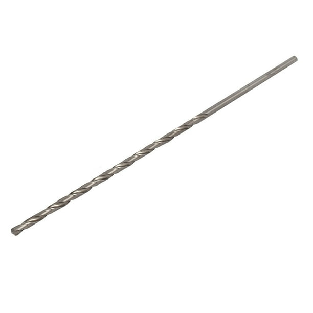 7mm Dia 350mm Long HSS Straight Round Shank Twist Drill Bit Drilling