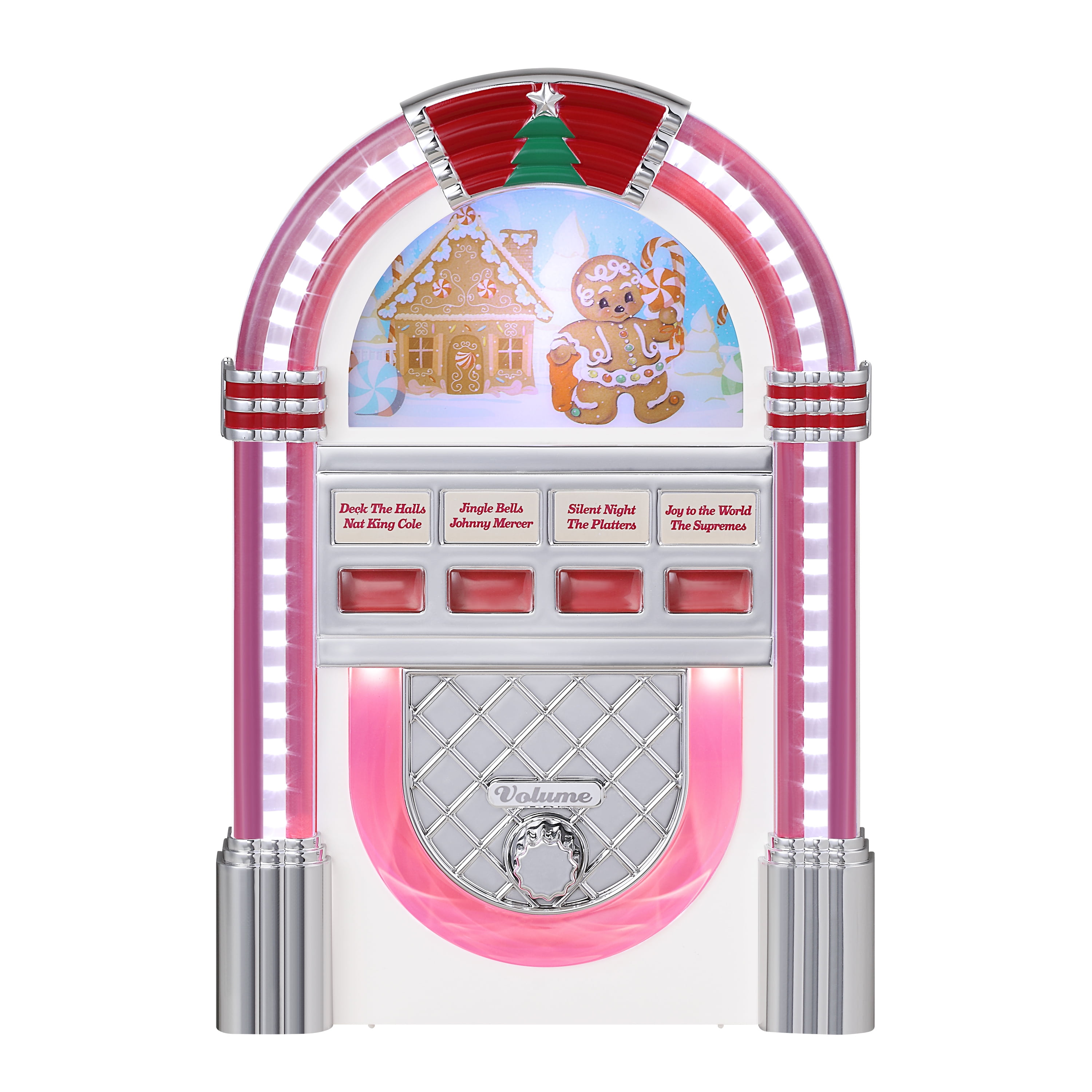Mr. Christmas 9-inch Decorative Retro Jukebox Ivory - Walmart.ca