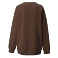 thumbnail image 6 of GYUJNB Womens Leopard Pumpkin Heart Graphic Sweatshirt Crew Neck Oversized Long Sleeve Pullover Fall Thanksgiving Top,S, 6 of 6