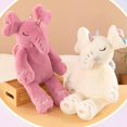 thumbnail image 2 of Jorkei Elephant Stuffed Animal - Soft Baby Elephant Plush Travel Size Plush Toy for Toddlers, Nursery Decor White 21.65 inch 103, 2 of 3