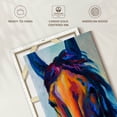 thumbnail image 6 of Elephant Stock One Of The Boys Wall Art - Vertical Canvas Wall Art - Living Room Wall Decor - Animal Canvas - Blue And Orange Decor By Marion Rose - 8" x 12", 6 of 8