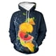 thumbnail image 3 of Sudadera con capucha con estampado de fruta, aguacate y limón, para hombre, ropa con estampado 3D de fresa y naranja, novedad en sudaderas con capucha para mujer, moda Harajuku y2k, 3 of 5