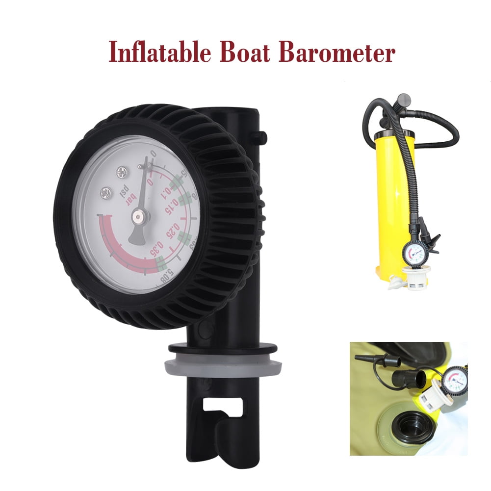 Ccdes Air Pressure Gauge, Inflatable Boat Barometer, Nylon Inflatable