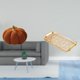 thumbnail image 2 of Cojín De Sofá De Peluche Con Forma De Calabaza De Halloween Y Plato De Postre, Bandeja Para Mesa De Centro Con Asa Para Dormitorio, Sala De Estar, Fiesta, Decoración Del Hogar Y Almacenamiento, 2 of 8