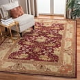 thumbnail image 2 of Safavieh  Couture Hand-knotted Oushak Irmelinde Traditional Oriental Wool Rug with Fringe 9' x 12' 9' x 12' Indoor,Handmade Living Room,Bedroom,Dining, 2 of 5